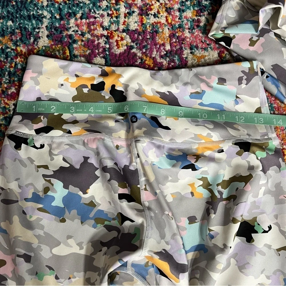 Underalls Camo Workout Set- Leggings and Crop Top S‎ and Med